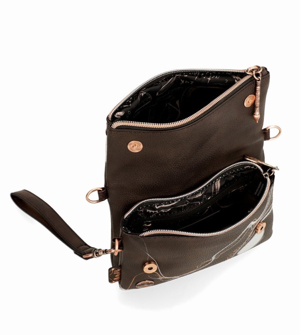 Bolsa de Mano Anekke Small Brown Nature Shodō | 310PXUOLY