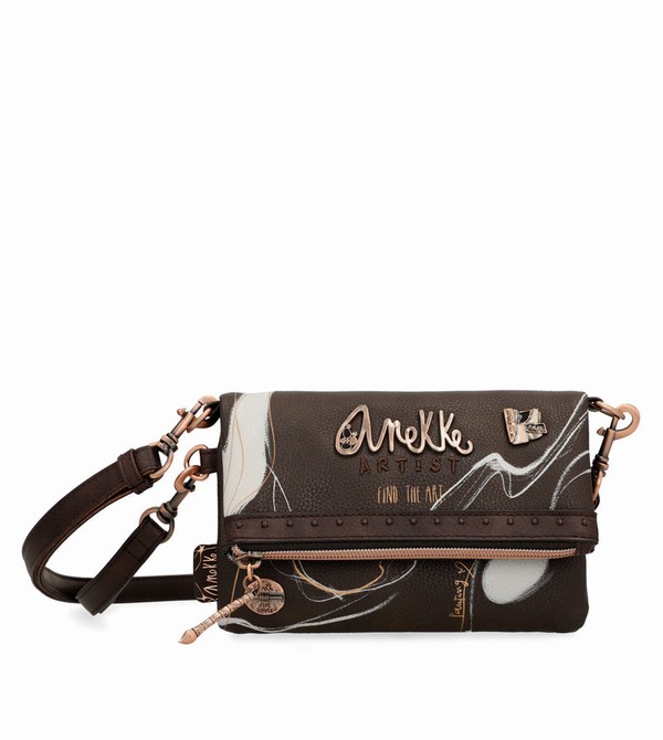 Bolsa de Mano Anekke Small Brown Nature Shodō | 310PXUOLY