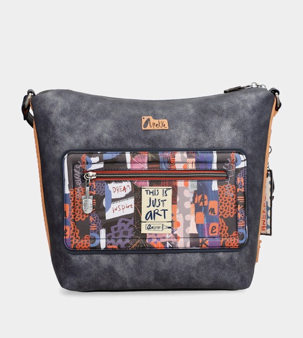 Bolsas Hombro Anekke Contemporary Large Printed Messenger | 274OGMVJL
