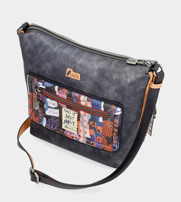 Bolsas Hombro Anekke Contemporary Large Printed Messenger | 274OGMVJL