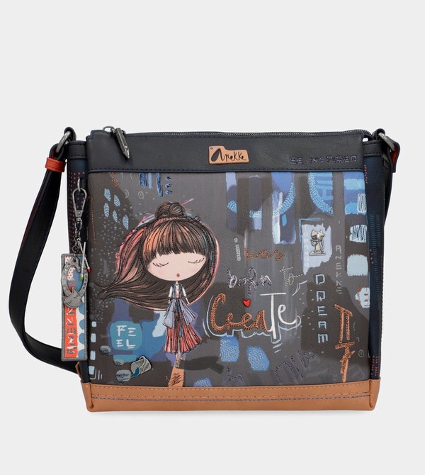 Bolsas Hombro Anekke Contemporary Rectangular 3 Compartment Contemporary | 483SDGHIB