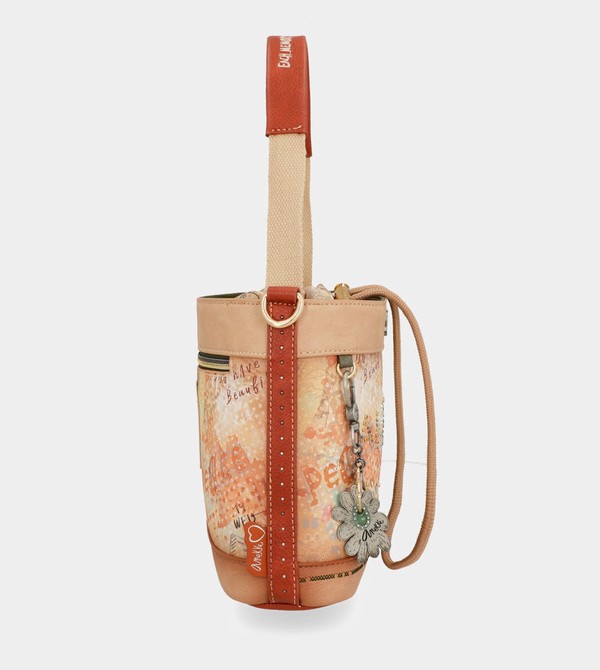 Bolsas Hombro Anekke Flowers With Rope Closure | 536WAXTCI