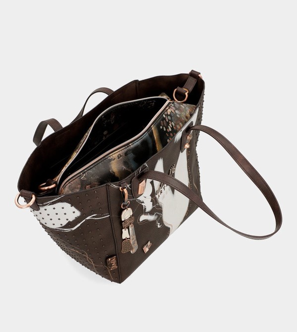 Bolsas Hombro Anekke Large Brown Shopper Nature Shodō | 327HLUPYS