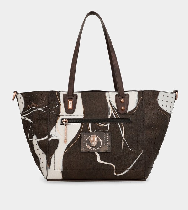 Bolsas Hombro Anekke Large Brown Shopper Nature Shodō | 327HLUPYS