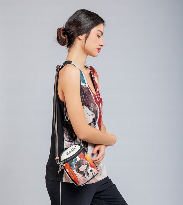 Bolsas Hombro Anekke Mini Oval Alma | 530XKAHDT