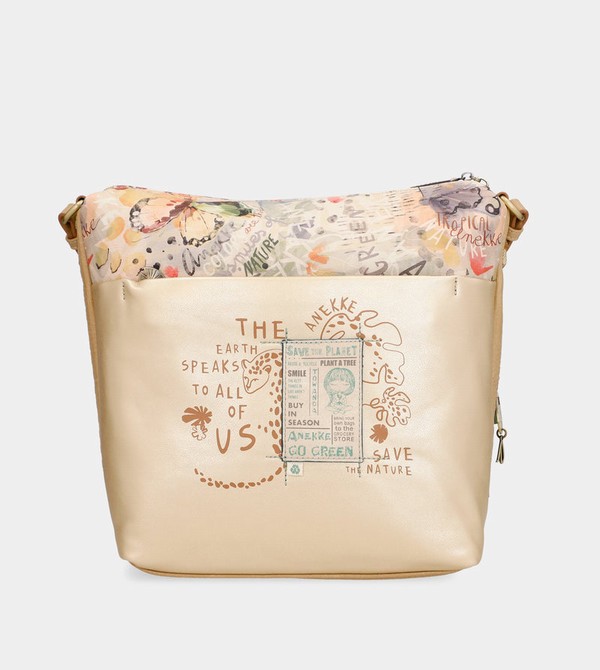 Bolsas Hombro Anekke Nature Pachamama Golden | 690VYUQWE