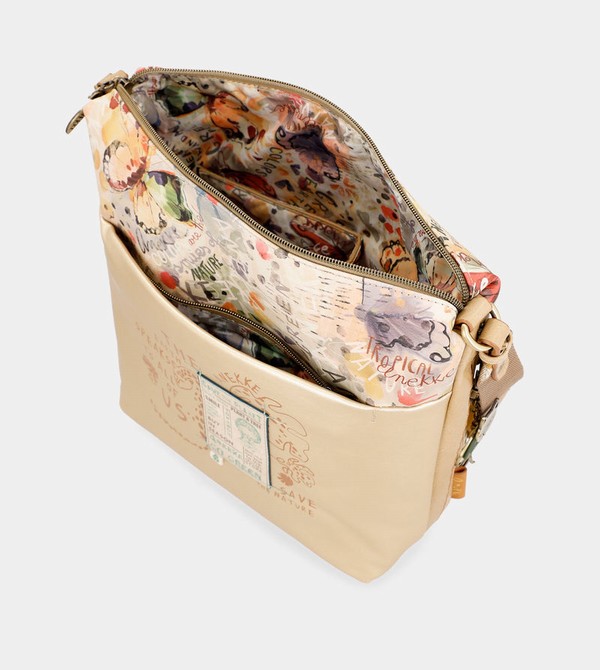 Bolsas Hombro Anekke Nature Pachamama Golden | 690VYUQWE