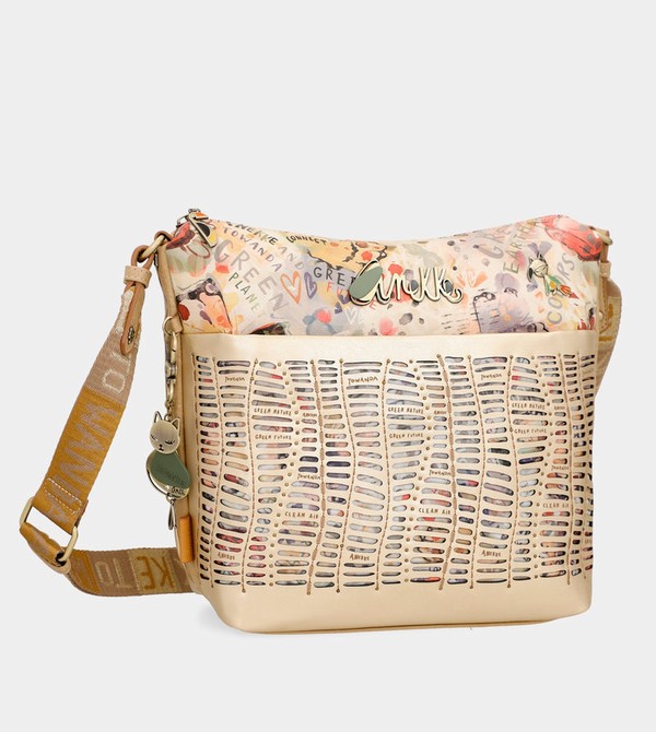Bolsas Hombro Anekke Nature Pachamama Golden | 690VYUQWE