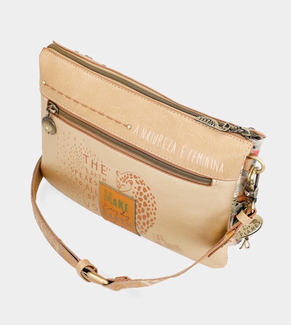 Bolsas Hombro Anekke Nature Pachamama Golden With Two Compartments | 273JOTIDN