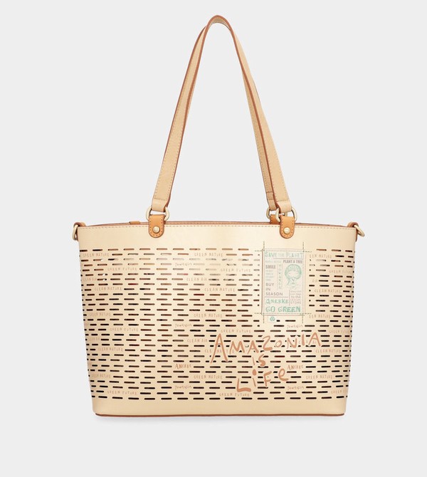 Bolsas Hombro Anekke Nature Pachamama Large Golden | 810IMHBCU
