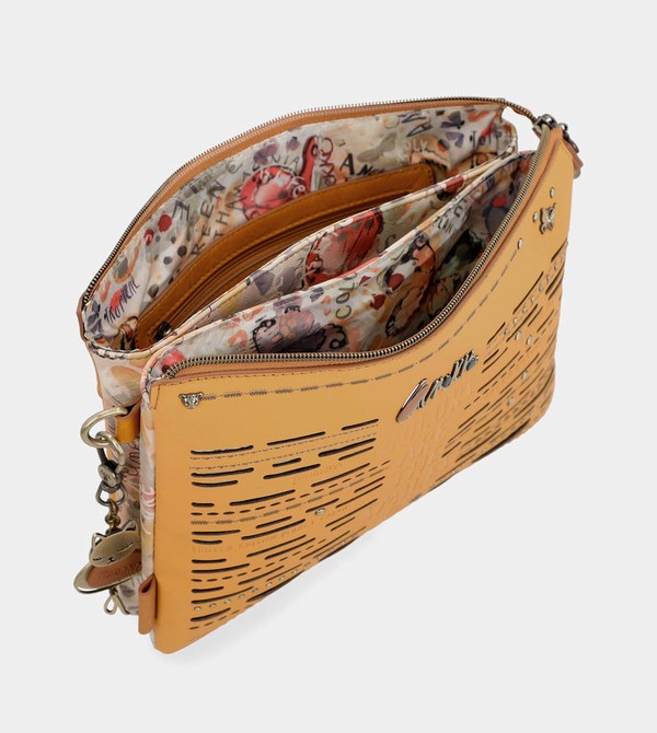 Bolsas Hombro Anekke Nature Pachamama Ochre With Two Compartments | 865SQNRHM