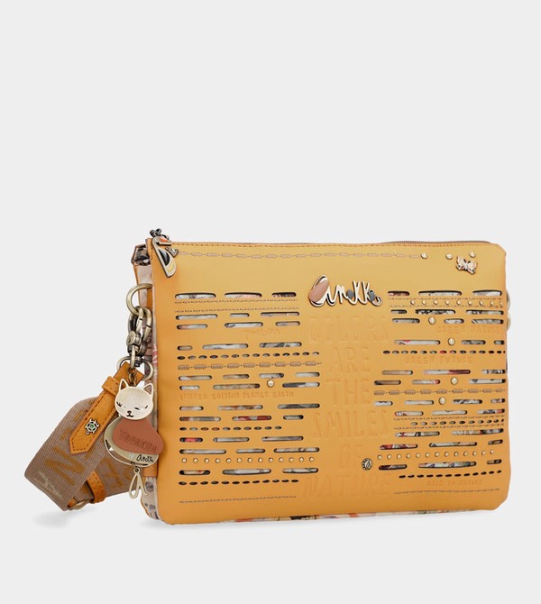 Bolsas Hombro Anekke Nature Pachamama Ochre With Two Compartments | 865SQNRHM