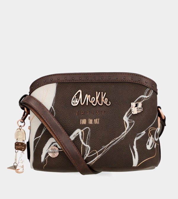 Bolsas Hombro Anekke Nature Shodō Brown 3 Compartments | 489VYUQOL