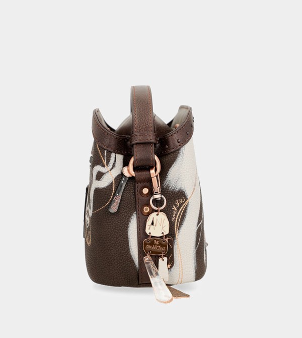 Bolsas Hombro Anekke Nature Shodō Brown 3 Compartments | 489VYUQOL