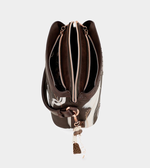 Bolsas Hombro Anekke Nature Shodō Brown 3 Compartments | 489VYUQOL