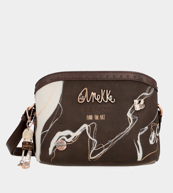 Bolsas Hombro Anekke Nature Shodō Brown 3 Compartments | 489VYUQOL