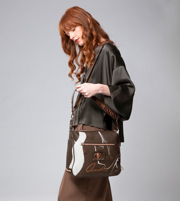 Bolsas Hombro Anekke Nature Shodō Brown | 978PCRONQ