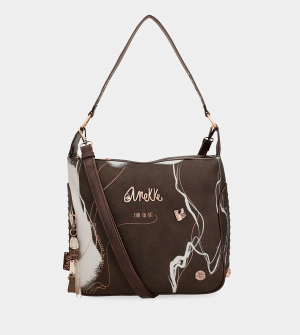 Bolsas Hombro Anekke Nature Shodō Brown | 978PCRONQ