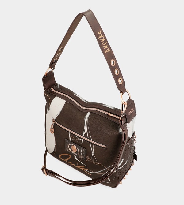 Bolsas Hombro Anekke Nature Shodō Brown | 978PCRONQ