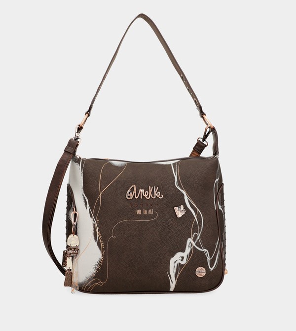 Bolsas Hombro Anekke Nature Shodō Brown | 978PCRONQ