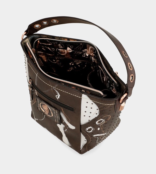 Bolsas Hombro Anekke Nature Shodō Medium Brown | 064YUCFTE