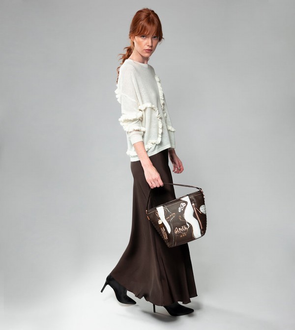 Bolsas Hombro Anekke Nature Shodō Medium Brown | 064YUCFTE