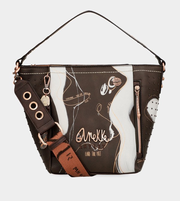 Bolsas Hombro Anekke Nature Shodō Medium Brown | 064YUCFTE
