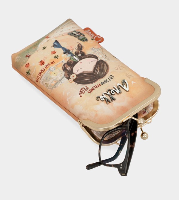 Bolsas Hombro Anekke Peace & Love Camel 3-in-1 Rfid | 589WXBIAJ
