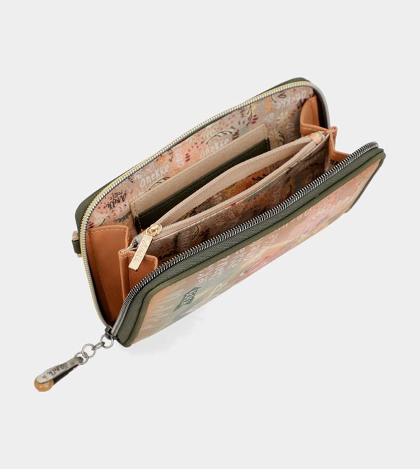 Bolsas Hombro Anekke Peace & Love Camel 3-in-1 Rfid | 589WXBIAJ