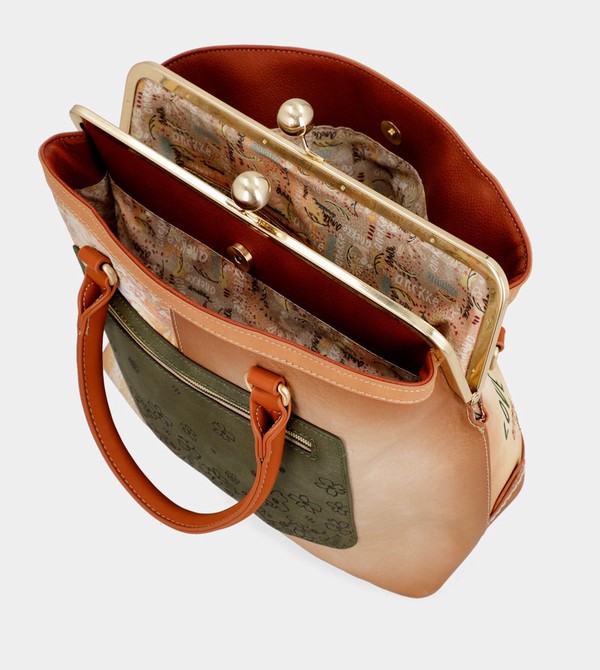 Bolsas Hombro Anekke Peace & Love Camel Kiss Clasp | 387SIXAQU