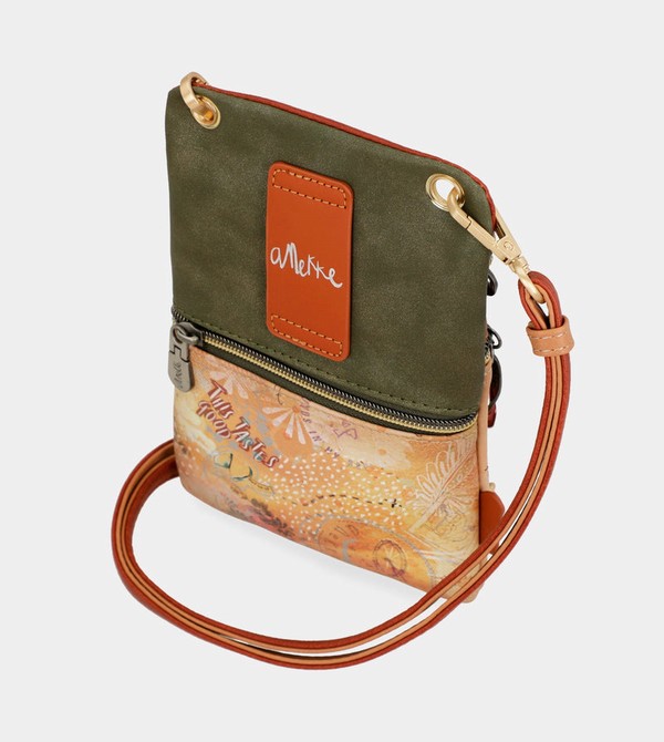 Bolsas Hombro Anekke Peace & Love Camel Mini | 174JRXNDH