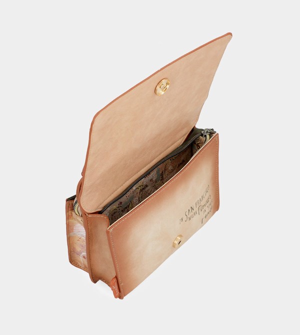 Bolsas Hombro Anekke Peace & Love Camel Mini | 053NCETQV