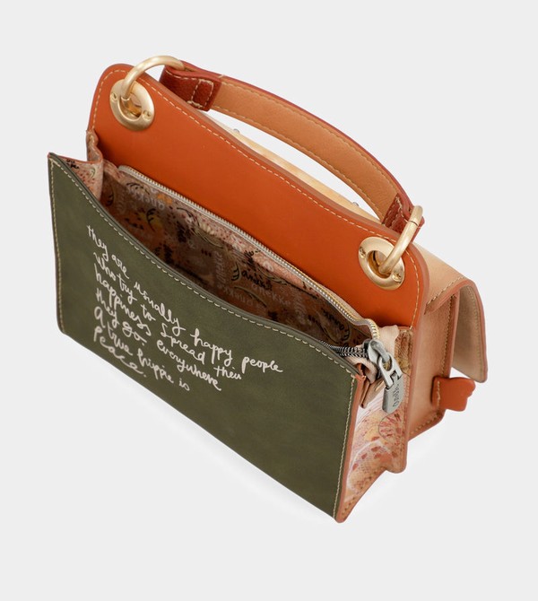 Bolsas Hombro Anekke Peace & Love Camel Mini | 053NCETQV