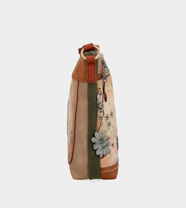 Bolsas Hombro Anekke Peace & Love Camel Square | 824UVBQNK