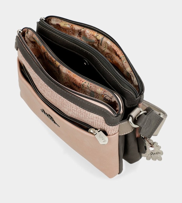 Bolsas Hombro Anekke Peace & Love Pink 2-compartment | 726OXKZUB