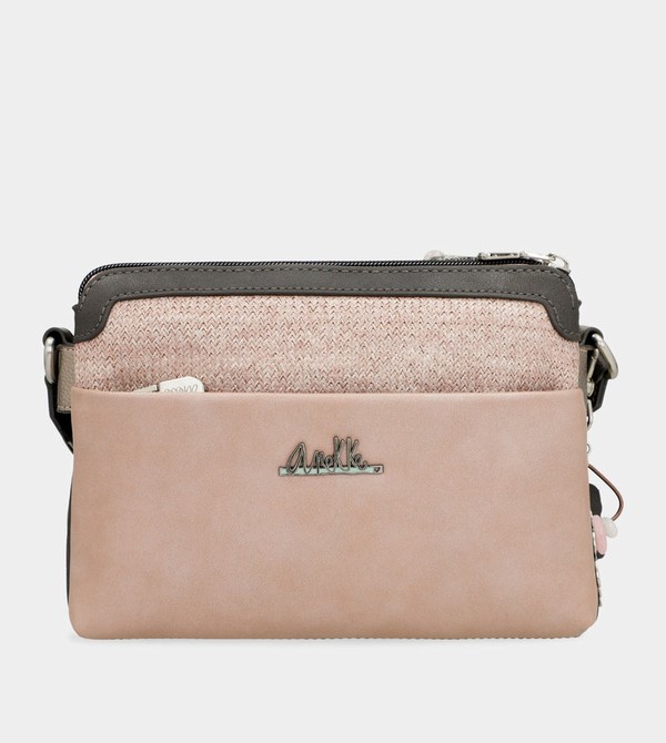 Bolsas Hombro Anekke Peace & Love Pink 2-compartment | 726OXKZUB