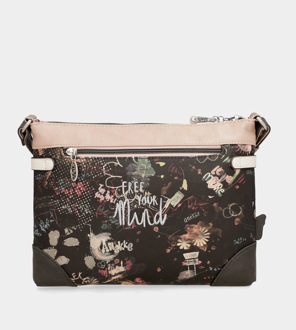 Bolsas Hombro Anekke Peace & Love Pink Medium | 982TCPRUK
