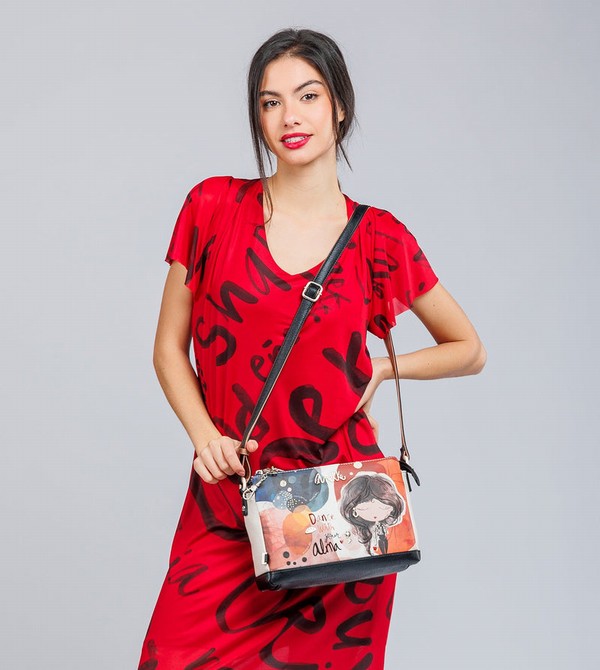 Bolsas Hombro Anekke Printed With 3 Compartments Alma | 169VTNIUR
