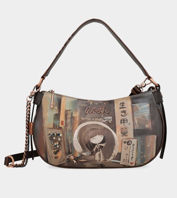 Bolsas Hombro Anekke Shōen Oval With Chain | 482KLGAOV
