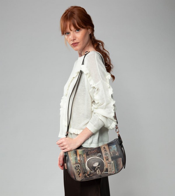 Bolsas Hombro Anekke Shōen Oval With Chain | 482KLGAOV