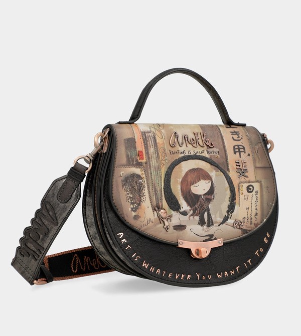 Bolsas Hombro Anekke Shōen Oval With Flap | 076PBTSJA
