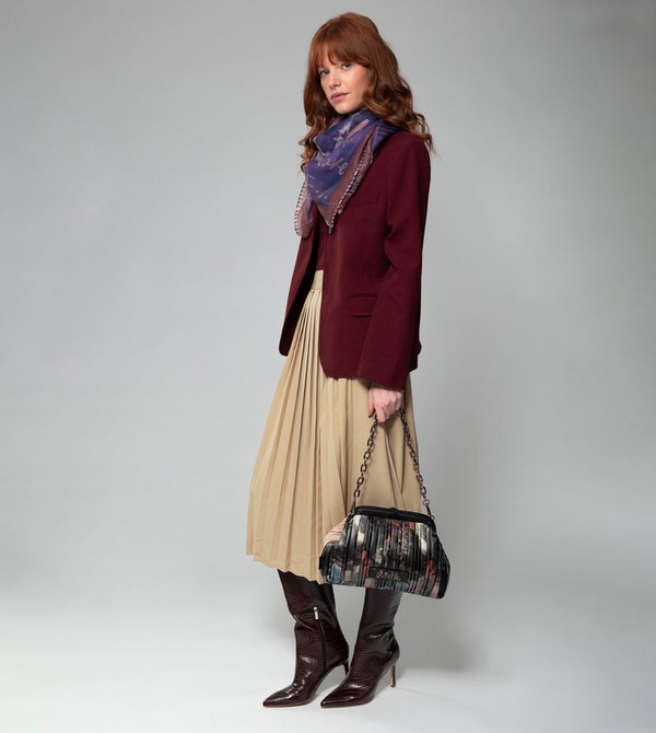 Bolsas Hombro Anekke Shōen Palette Pleated Bowler | 721HXZDYG