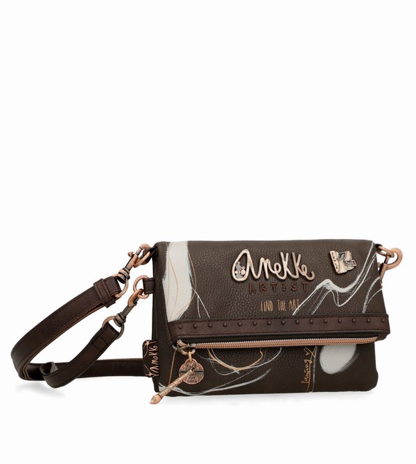 Bolsas Hombro Anekke Small Brown Nature Shodō | 432AQHZMY