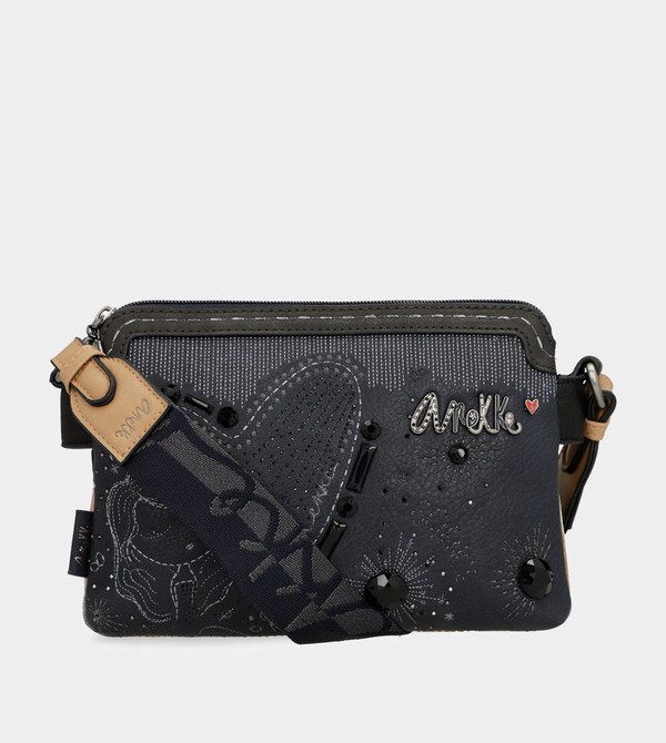 Bolsas Hombro Anekke Studio Navy Blue 2-compartment | 481YEWMJV
