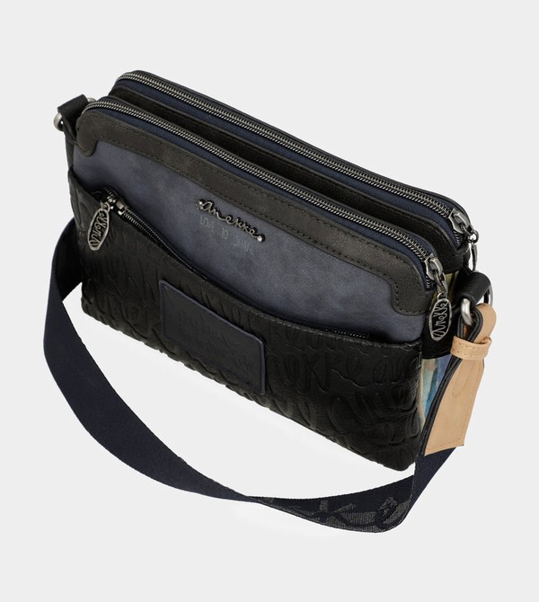 Bolsas Hombro Anekke Studio Navy Blue 2-compartment | 481YEWMJV