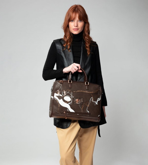 Bolsas Para Documentos Anekke Brown Briefcase Nature Shodō | 197NXGOBZ