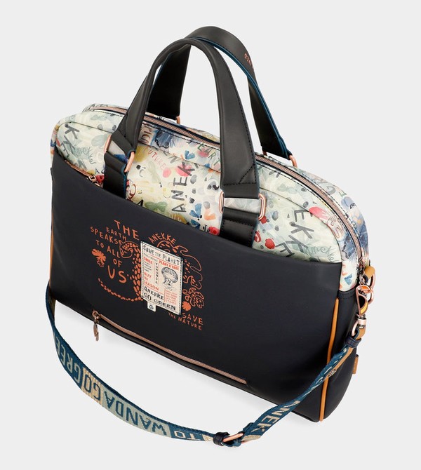 Bolsas Para Documentos Anekke Nature Pachamama Navy Blue Document Holder | 305UVSROL