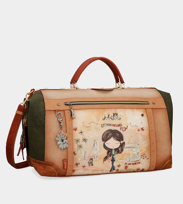 Bolsas de Viaje Anekke Peace & Love Camel Travel | 809ZGTHCF