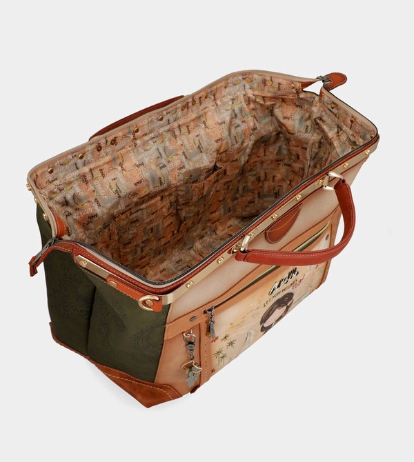 Bolsas de Viaje Anekke Peace & Love Camel Travel | 809ZGTHCF