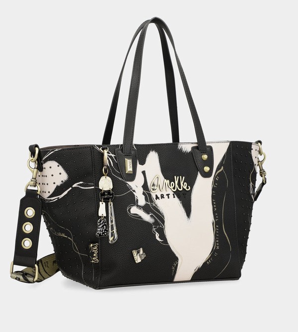 Bolso Tote Anekke Large Black Shopper Nature Shodō | 987LBQACP